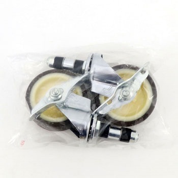 415EX・自在車ストッパー付(ナイロンホイール・ウレタン車) ハンマーキャスター