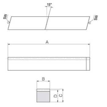 小原歯車工業 丸ラック SRO4-500 1点：DIY FACTORY ONLINE SHOP+