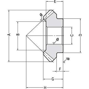 KSP ニッセイ歯研スパイラルマイタ(追加工用) - KHK(小原歯車工業)