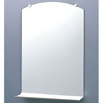 KF-3550ABR 化粧棚付化粧鏡(防錆・上部アーチ形) 1個 LIXIL(INAX