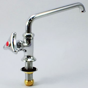 LF-L14-13 台付自在水栓 LIXIL(INAX) 横形 三角ハンドル - 【通販 