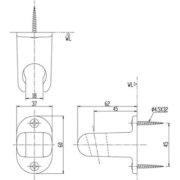 シャワー掛(ミキシーナU用) INAX(LIXIL)