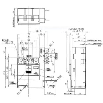 Panasonic 漏電ブレーカー BJF360325