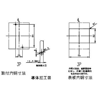 漏電ブレーカ BKW型 端子カバー付 パナソニック(Panasonic) 漏電遮断器