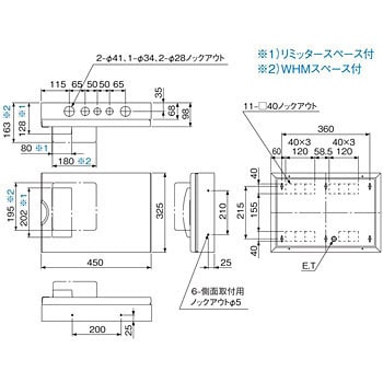 ぴたっとばん コンパクト21 リミッタースペース付 パナソニック