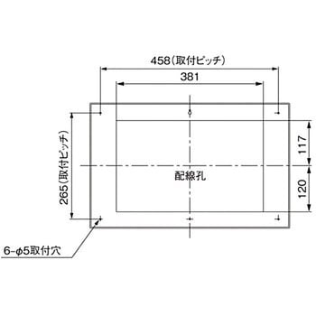 BQE35162N1 単相3線分岐配線用住宅分電盤 リミッタースペース付 1個