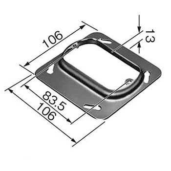 塗装中型四角片寄りスイッチカバー Panasonic(パナソニック)