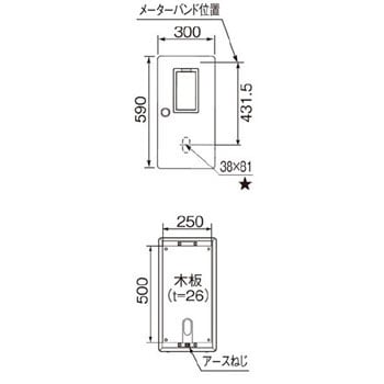 スッキリボックス パナソニック(Panasonic) 電線引込ポール 【通販モノタロウ】