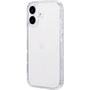 iPhone 16 超硬度・耐傷ガラスハイブリッドケース「GOD GLASS 超凰神」 クリア ストラップホール搭載 耐衝撃 GOD GLASS