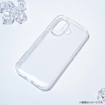 iPhone 16 超硬度・耐傷ガラスハイブリッドケース「GOD GLASS 超凰神」 クリア ストラップホール搭載 耐衝撃 GOD GLASS