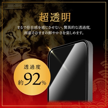 iPhone 16 Pro ガラスフィルム「GOD GLASS 覇獅神」練磨 超透明 GOD GLASS