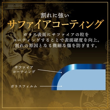 iPhone 16 Pro ガラスフィルム「GOD GLASS 覇獅神」練磨 ブルーライトカット GOD GLASS