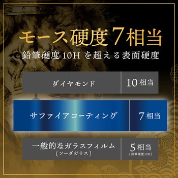 iPhone 16 Pro ガラスフィルム「GOD GLASS 覇獅神」練磨 ブルーライトカット GOD GLASS