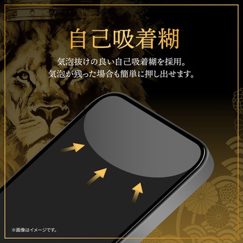 iPhone 16 Pro ガラスフィルム「GOD GLASS 覇獅神」練磨 ブルーライトカット GOD GLASS