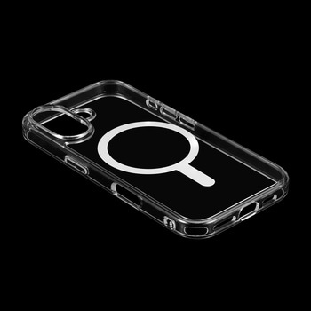 iPhone 16 MagSafe対応・超硬度・耐傷ガラスハイブリッドケース「GOD GLASS 超凰神」 クリア ストラップホール搭載 耐衝撃 GOD GLASS
