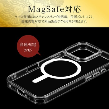 iPhone 16 Pro MagSafe対応・超硬度・耐傷ガラスハイブリッドケース「GOD GLASS 極龍神」 クリア ストラップホール搭載 耐衝撃 GOD GLASS