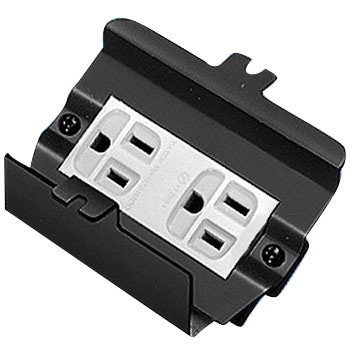 フラット型フロアコンブランク2コ口(取付金具付) （パナソニック