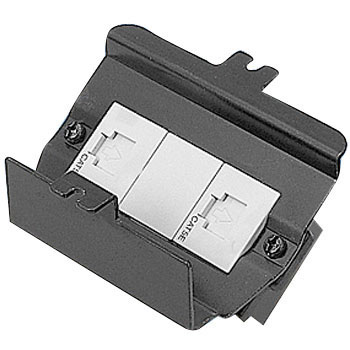 DU7597 フロアコン用器具ブロック 情報モジュラジャック2コロ 1個