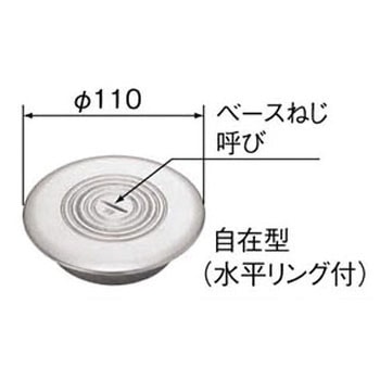 フロアプレート自在型シルバー丸型 Panasonic(パナソニック)