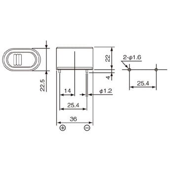 高音量型器具用電子ブザー