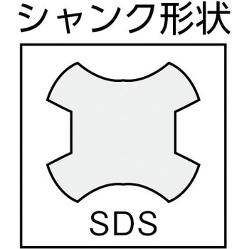ES-D80SDS ESコアドリル 乾式ダイヤ(SDSシャンク) 1本 ユニカ 【通販