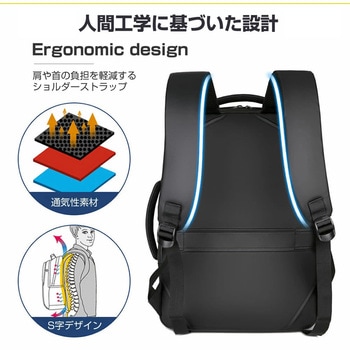 ビジネスリュック パソコン 12～16インチ と NEC VersaPro UltraLite タイプVG PC-VKT46GM9LVNM 14インチ 対応 保護フィルム 2点セット ノート PC バッグ メディアフューチャー
