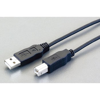 ノイズ低減型 USBケーブル(ABタイプ) エスコ