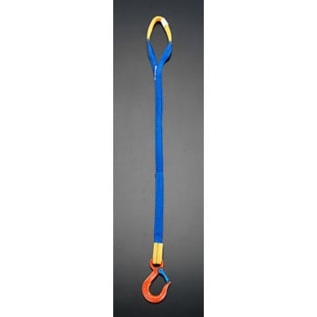 1本吊り金具付スリング エスコ アイタイプ繊維スリング 【通販モノタロウ】
