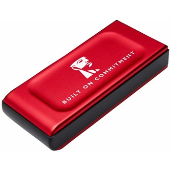 Kingston XS1000 外付けSSD レッド プリンストン