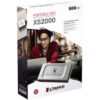 Kingston XS2000 外付けSSD プリンストン