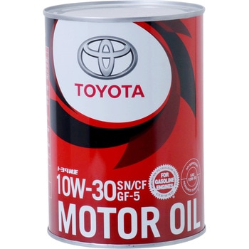 トヨタ純正エンジンオイル SN/GF-5 10W-30 トヨタ ガソリン・ディーゼル用 【通販モノタロウ】