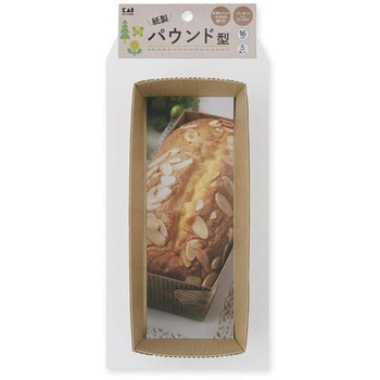 紙製 パウンド型 16cm 貝印