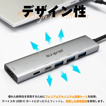 6in1 multi HUB SUNEAST(サンイースト)