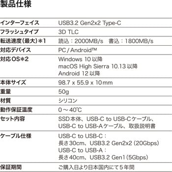 外付けSSD SUNEAST(サンイースト)