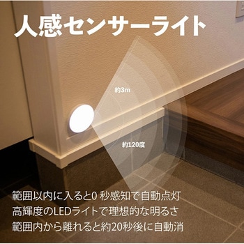 充電式防犯センサーライト GLOBAL JAPAN