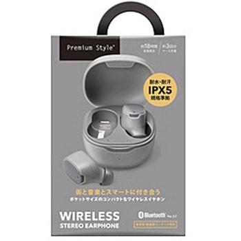 完全ワイヤレスイヤホン Premium Style PGA