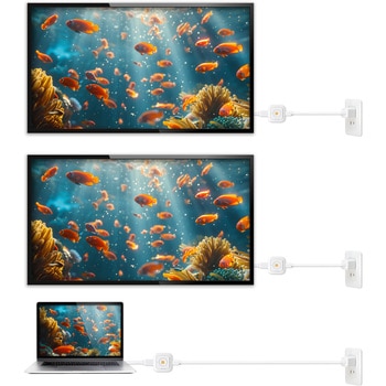 ワイヤレススプリッター HDMI to HDMI プリンストン
