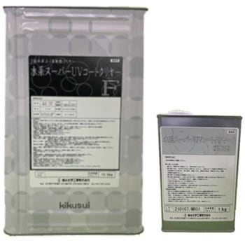 水系スーパーUVコートクリヤーF(艶有) 菊水化学工業