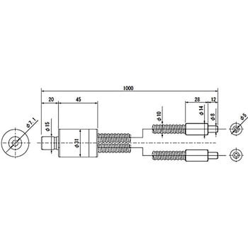 LGC2-5L1000 LED光源装置用 オプション 1個 林時計工業 【通販サイト