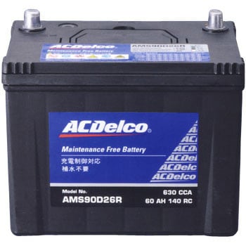 お買い得ACデルコ 充電制御車用新品バッテリー AMS80D23R トヨタ クラウンマジェスタ 2004年1月～2004年7月 R