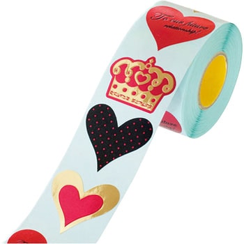 ポップピンクロールシール HEADS(ヘッズ)