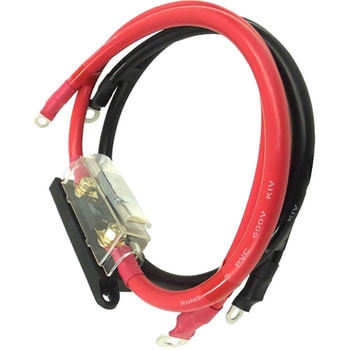 SP1500-124対応 インバーター保護用ヒューズ付ケーブル 赤黒各1m ONE GAIN(ワンゲイン)