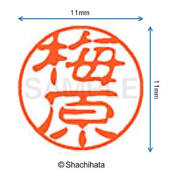 ブラック11 既製(ウ) シヤチハタ