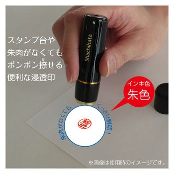 ブラック11 既製(カ) シヤチハタ