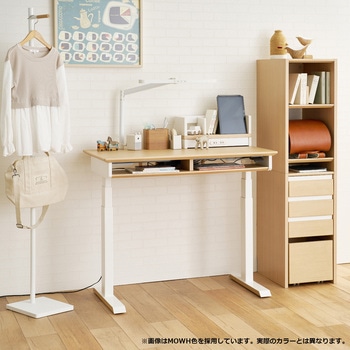 Famio デスクシェルフ W432 2口コンセント付き コイズミファニテック