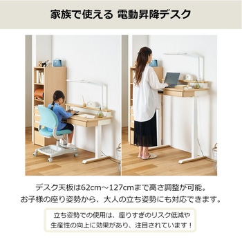 Lenos 昇降デスク W1000×奥行532(600) コイズミファニテック