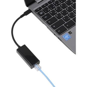 USB Type-C接続 1Gbps対応 USB-LANアダプタ アイネックス