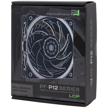 超高耐久軸受搭載 ケースファン 120mm 大風量・高静圧PWMタイプ アイネックス