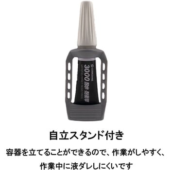 瞬間接着剤 3000耐水・耐衝撃(高粘度タイプ) セメダイン
