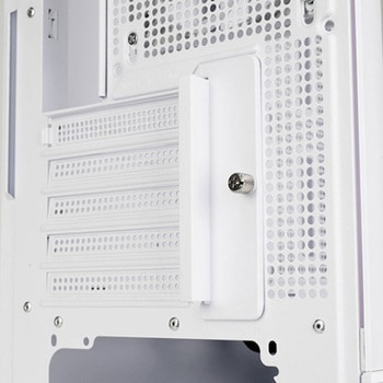 SilverStone ミニタワーケース Lucid 04 印象的な270°視野角を有するパノラマ効果のMicro-ATXケース SST-LD04-W-ARGB SILVER STONE(シルバーストーン)